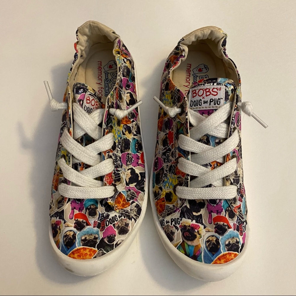 Bobs Sketchers Doug The Pug Slip On Shoes